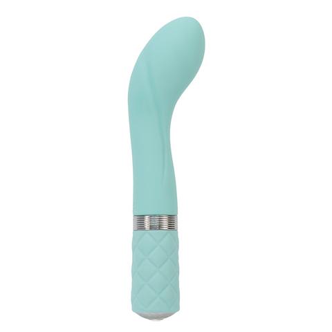 Pillow talk vibromasseurs point g sassy with crystal bleu foncé pas cher