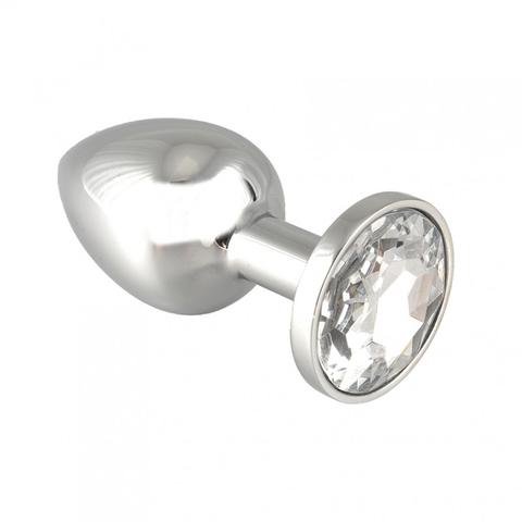 Plugs anal argent small pas cher