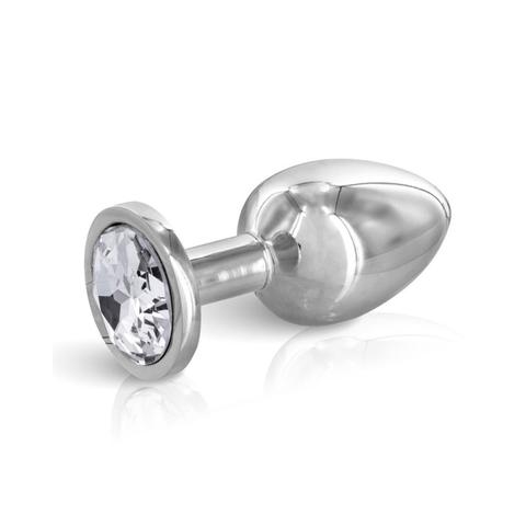 Plugs anal bijou m aluminium angel argent pas cher