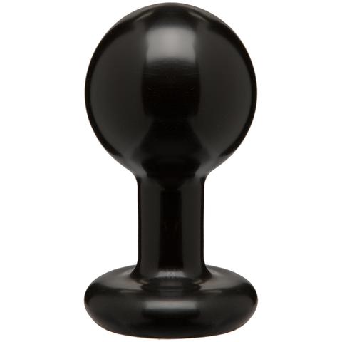 Plugs anal rond - moyen - noir pas cher