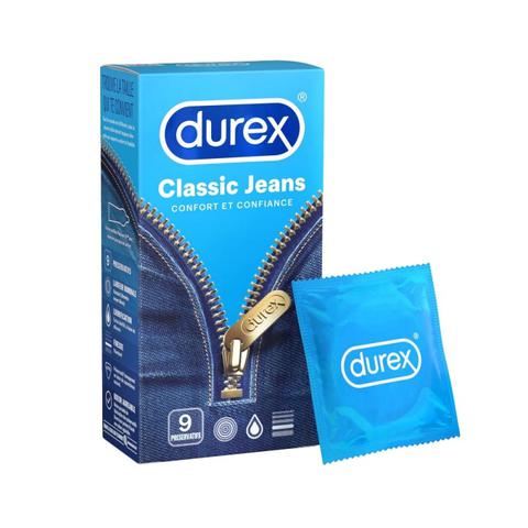 Préservatifs classic jeans boite de 9 pas cher