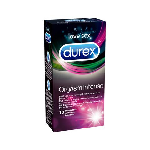 Préservatifs orgasm'intense boite de 10 pas cher