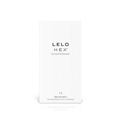 Préservatifs originaux lelo hex - 12 pièces pas cher