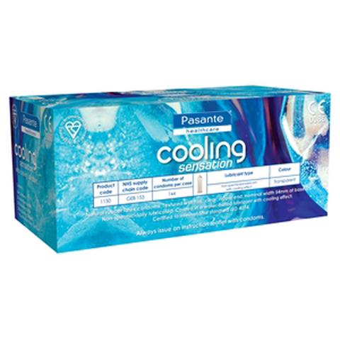 Préservatifs pasante cooling sensation 144pcs pas cher