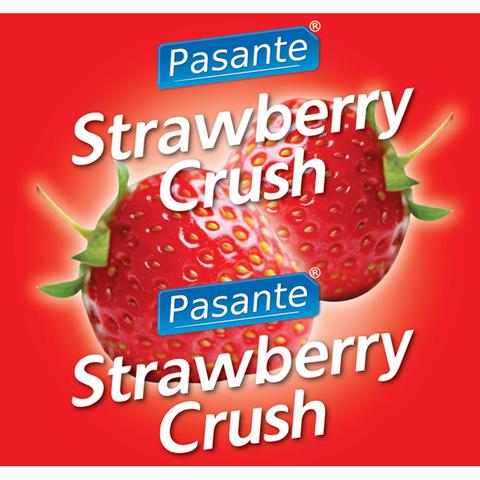Préservatifs pasante saveur fraise 144 pcs pas cher