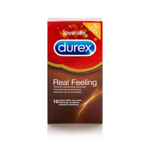 Préservatifs real feeling - 10 pièces pas cher