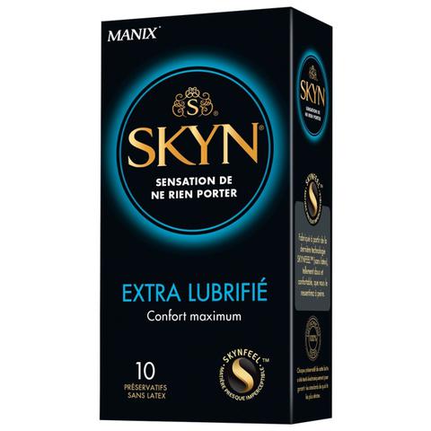 Préservatifs skyn extra lubrifié boite de 10 pas cher