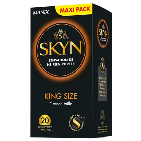 Préservatifs skyn grande taille boite de 20 pas cher