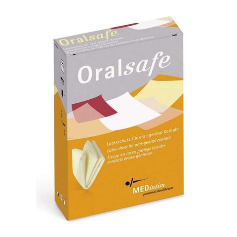 Protection buccale oralsafe fraise boite de 8 pas cher