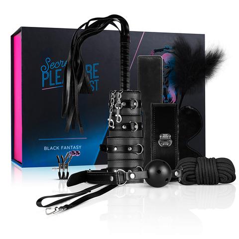 Secret pleasure chest - black fantasy pas cher