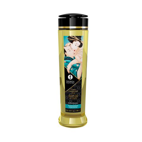 Shunga - huiles de massages sensual / island blossoms - 240 ml pas cher