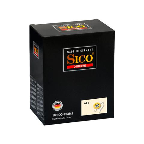 Sico dry - 100 préservatifs pas cher