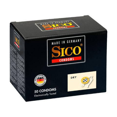 Sico dry - 50 préservatifs pas cher