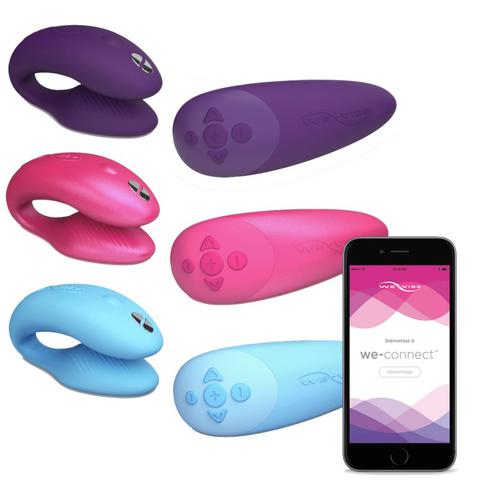 Stimulateurs connecté we-vibe chorus - couleur : bleu pas cher