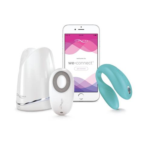 Stimulateurs connecté we-vibe sync bleu pas cher