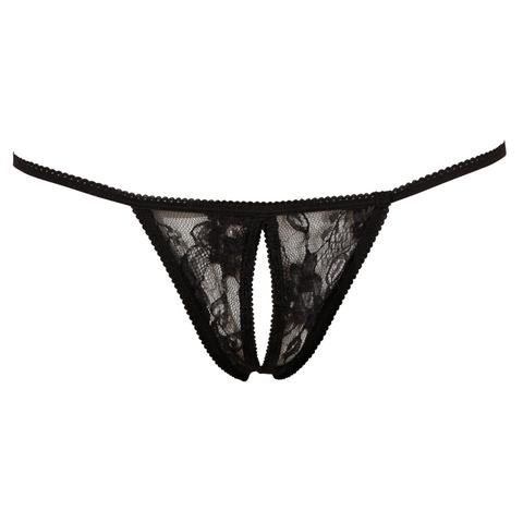 Strings ouvert noir s-l pas cher