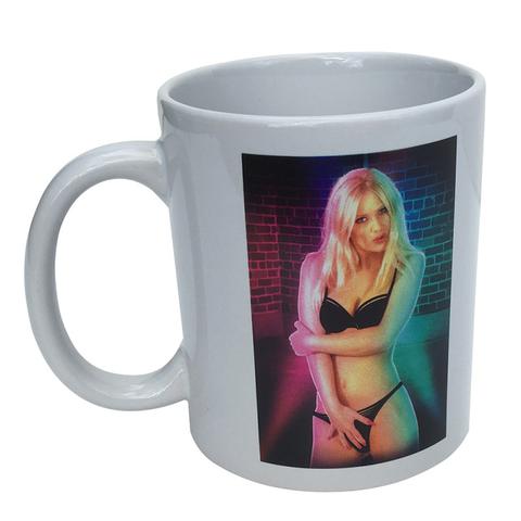 Strip mug femme blonde pas cher