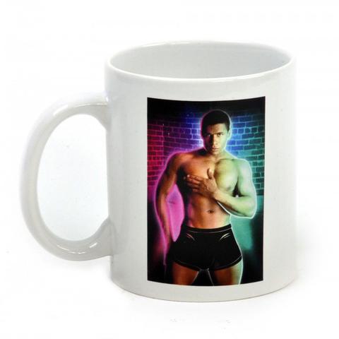 Strip mug homme hand up pas cher