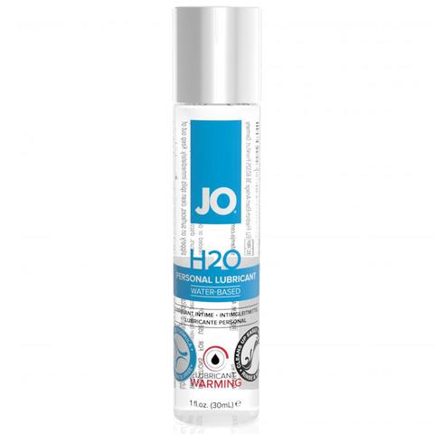 System jo - lubrifiants h2o à effet chauffant - 30 ml pas cher