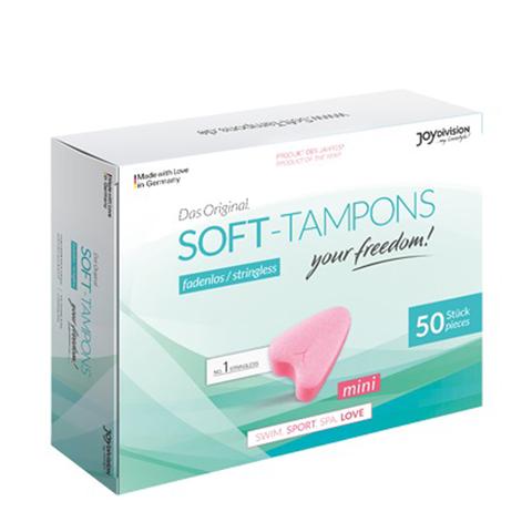 Tampons doux mini - 50 pcs. pas cher