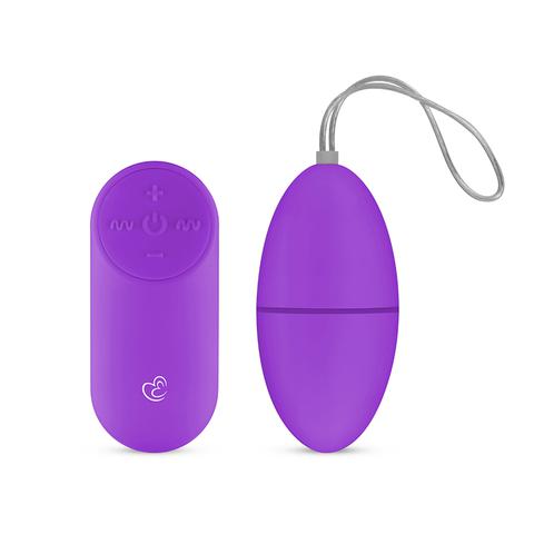 Télécommandé œuf vibrant easytoys - violet pas cher