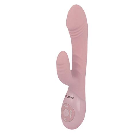 Vibrateur lapin nalone dancer - rose tendre pas cher