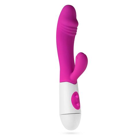 Vibro lapin réaliste - rose pas cher