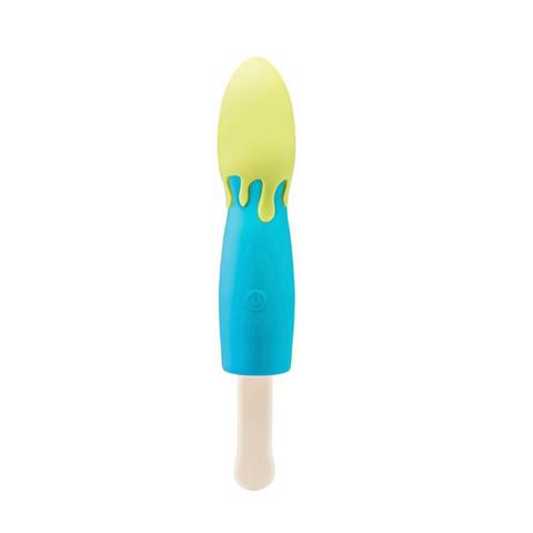 Vibromasseurs glace napée popsicle bleu pas cher