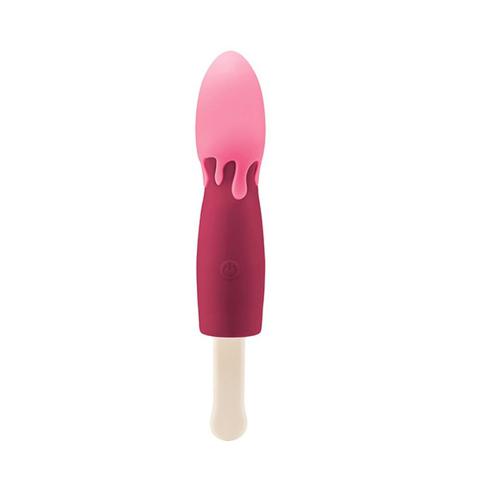 Vibromasseurs glace napée popsicle rose pas cher