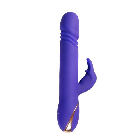 Vibromasseurs lapin avec poussées rabbit skater - violet pas cher