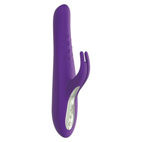 Vibromasseurs lapin ovo j3 de couleur violet et rechargeable pas cher