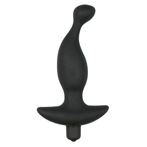 Vibromasseurs prostatique noir en silicone pas cher