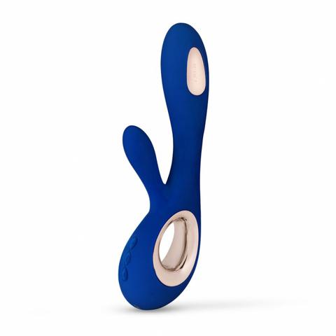 Vibromasseurs rabbit soraya wave bleu pas cher