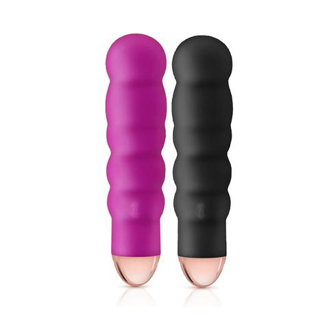 Vibromasseurs rechargeable giggle - couleur : noir pas cher