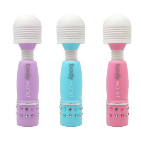 Vibromasseurs wand mini massager - couleur : bleu pas cher