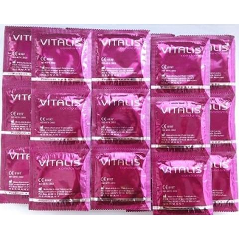 Vitalis - préservatifs solides 100 pièces pas cher