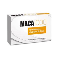 Aphrodisiaques maca 1000 60 gélules pas cher