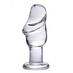 Asvini plugs anal en verre - transparent pas cher