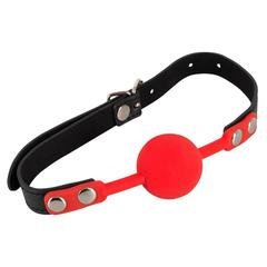 Baillons boule silicone rouge pas cher