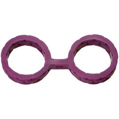 Bande aux chevilles d'esclavage japonaises en silicone - violet pas cher