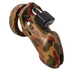 Cages de chasteté cb-6000 - camouflage - 35 mm pas cher