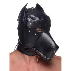 Capuche universelle bdsm avec capuche amovible / museau pas cher
