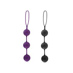 Chapelet anal triplex - couleur : violet pas cher