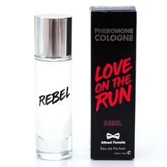 Cologne rebel avec phéromones - homme à femme pas cher