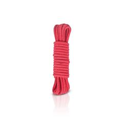 Corde bondage rouge 3 m pas cher