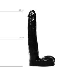 Dildos réaliste 21 cm - noir pas cher