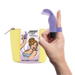 Doigt vibrant bunny magic finger violet pas cher