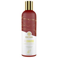 Dona - huiles essentielle de massages végétalienne recharge lemongrass & ginger pas cher