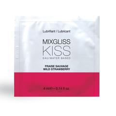 Dosette lubrifiants fraise des bois eau kiss 4 ml pas cher