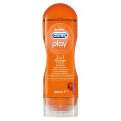 Gel de massages play 2 en 1 guarana 200 ml pas cher